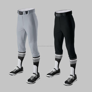 Pantalons de baseball personnalisés de haute qualité en gros Pantalons de baseball unisexes avec logo d'équipe personnalisé de grande taille - Product Image 1