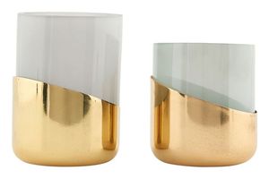 Ensemble de 2 supports de présentation pour pots de fleurs en métal noir pour la maison, le jardin, l'intérieur/l'extérieur, finition durable avec revêtement en poudre, support de sol élégant - Product Image 3