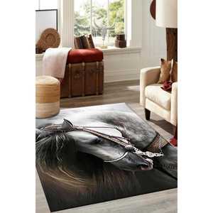 Tapis imprimé inspiré de la nature pour la décoration intérieure et l'extérieur, avec poils doux - Product Image 3