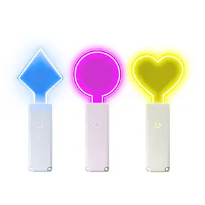 Lumières de concert bâtons lumineux jouets lumineux pour enfants Ganyu Figure Mini lampe de poche filles batterie enfant bâton visage bâtons lumineux vert