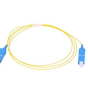 สายแพทช์เอ็กซ์ตร้าลิงค์ SC/UPC-SC/UPC, โหมดเดี่ยว, ซิมเพล็กซ์, G657A, 900um, 1 ม. - Product Image 1