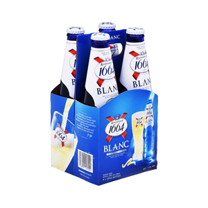 Prix de gros Kronenbourg 1664 Blanc Beer KRONENBOURG 1664 BLANC BEER IN BLUE 25CL ET 33CL BOUTEILLES - Product Image 6
