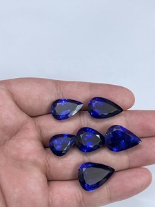 Gema de tanzanita Natural, 89,80 cts, AAAAA calidad superior, Color azul real, forma de pera, lote variado de tamaño de Sadiya internacional - Product Image 6