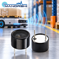Sensor Ultrasonik Tipe Terbuka 10mm 40KHz MSO-PT1040H07R 110dB Transduser Ultrasonik SPL Tinggi untuk Levitator Akustik