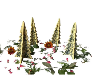 Handcrafted Traditional Kashmir Christmas <b>Tree</b> <b>Stand</b> for Indoor Holiday Decoration Display - Product Image 6