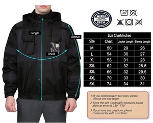 HCSP Ropa de Trabajo Chaqueta de Trabajo de Alta Visibilidad Chaqueta de Soldadura con Reflejo con Tira Reflectante Personalizada - Product Image 3