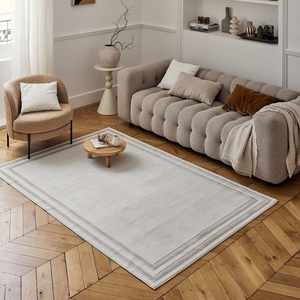 Tapis de couloir bordé crème-beige Carmel, série 6060 - Product Image 2