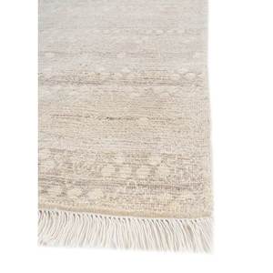 Alfombras de Lana Afgana Viscaya Ivory, Tejidas a Mano, Diseño Jacquard a Rayas, Técnica de Tejido Plano, Forma Rectangular, Tabriz - Product Image 4