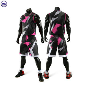 Uniformes de basket-ball personnalisés de haute qualité pour hommes respirant ensemble de basket-ball imprimé par sublimation maintenant en vente - Product Image 5