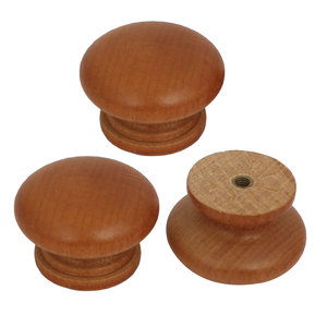 Pomo de Puerta de Madera con un Solo Orificio, Pomos con Forma y Tamaño de Color Personalizados, Hecho en India - Product Image 1