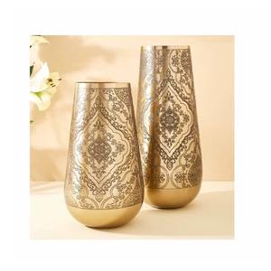 New Arrival Aluminium Flower <b>Vase</b> with Elegant Modern Design Decorative Metal <b>Table</b> <b>Vase</b> Perfect for Home Decor in Wholesale - Product Image 6