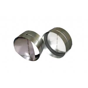 Vanne anti-retour en acier inoxydable Tecnosystemi pour systèmes HVAC à conduits - Product Image 1