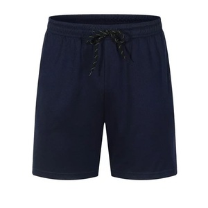 High Quality Eco-Friendly Men's Casual Sports Shorts Loose Thin Canvas Polyester/Cotton Solid Pattern Front High Waist - Product Image 2