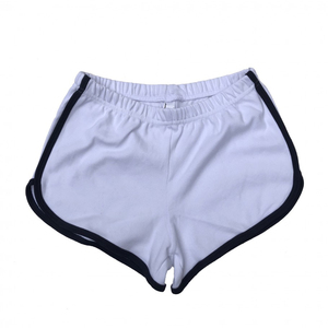 กางเกงขาสั้นเอวสูงสำหรับผู้หญิงกางเกงขาสั้นสำหรับใส่เล่นฟิตเนสเล่นฟิตเนสเล่นฟิตเนสตกแต่งลายดอกไม้ได้ปรับแต่งได้สำหรับชุดลำลองในฤดูร้อน - Product Image 4