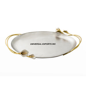 Bandeja de Chocolate de Metal hecha a mano de lujo, última colección, cubierta de sombra elegante, plato de Chocolate decorativo sostenible de buena calidad - Product Image 4