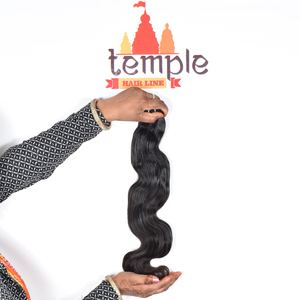 Venta al por mayor máquina vietnamita doble trama onda profunda procesamiento crudo ninguno tejido indio cuerpo onda barato extensiones de cabello humano - Product Image 2