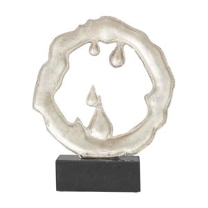 Artificial Metal Decorative Abstract Figurines & Sculptures with Accents for Home Office Tabletop Decor Usage in Wholesale Price - Product Image 2