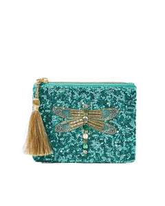 Porte-monnaie ethnique fait main en perles avec fermeture éclair, mini portefeuille pour femmes, approvisionnement en vrac au meilleur prix - Product Image 4