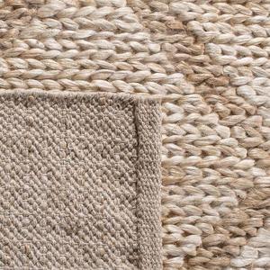 Tapis en jute naturel tissé à la main de qualité supérieure riche en texture pour la chambre et la cuisine pour la superposition de textiles et l'attrait côtier - Product Image 3