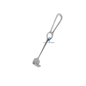 Kocher retractor 6ง่ามสแตนเลสเครื่องมือทางการแพทย์ที่ทนทานสำหรับการผ่าตัดทั่วไปและทันตกรรม - Product Image 5