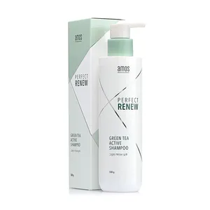 Koreanische Haarpflege Amos Professional AMOS Perfect Renew Grüntee Active Shampoo - 500g