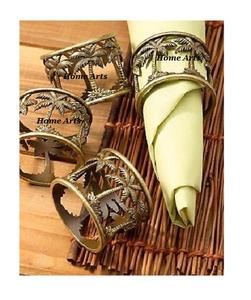 Tendance Design Vaisselle Rond De Serviette Meilleure Qualité Plateau De Table En Métal Rond De Serviette Décoratif Pour Tient L'utilisation De Serviettes - Product Image 1