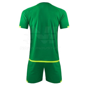 Ensembles d'uniformes de football sans manches pour hommes adultes, couleur personnalisée, haute qualité, 100 % polyester, respirants, légers, tenue d'équipe, OEM - Product Image 2