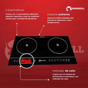 Shorbull 2 fornello elettrico Touch Grill - Product Image 5