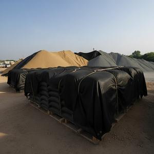 Reinforced HDPE Truck Cover <b>Sheet</b> 300gsm Waterproof UV Resistant Industrial Cargo Protection Custom Print - Product Image 3