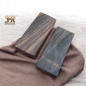 Mango de cuchillo de madera rústica de primera calidad en blanco para fabricación de cuchillos hechos a mano personalizados Material de Proyecto de carpintería DIY duradero - Product Image 2