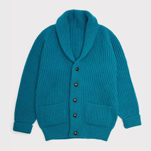 Suéter de Invierno Personalizado al por Mayor 2026, Nuevo Cárdigan de Cachemira de Moda, Suave, de Alta Calidad, Cárdigan de Cachemira Sólido Vintage - Product Image 6