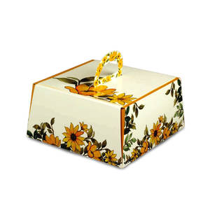 ถุงกระดาษสำหรับบรรจุอาหารเบเกอรี่พิมพ์ลายออกแบบใหม่พร้อมเคลือบด้านและจัดการลายนูน - Product Image 1