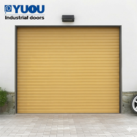 Portes à enroulement électriques YUOU de haute qualité, structure en aluminium avec âme en mousse PU pour usage industriel, comm