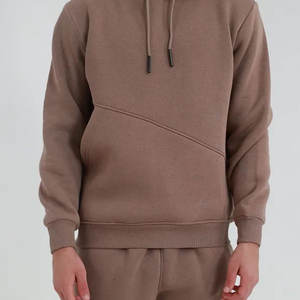 Conjunto de Ropa Deportiva Personalizada, Pantalones Deportivos y Sudadera con Capucha, Conjuntos Deportivos Extra Grandes Unisex, Sudadera con Capucha para Hombre, Pantalones Deportivos Gruesos, Conjunto Holgado - Product Image 3