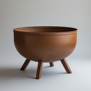 Brasero extérieur en métal conçu pour les rassemblements familiaux, garantissant un contrôle sûr du feu et une intégrité structurelle durable - Product Image 2