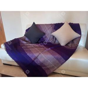 Manta Marroquí Hecha a Mano, Auténtica, Artesanal, Diseño Tribal, Suave, Tejida, Decoración para el Hogar, Regalo - Product Image 1