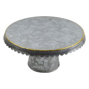 Handcraft Cake Stand Design Best for Birthday Parties and Wedding Anniversary Table Decor Design Galvanized Cake Stand - Product Image 4