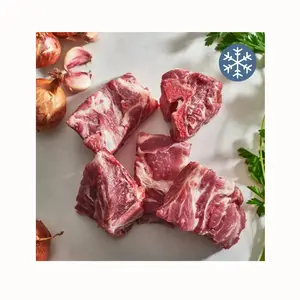 Nutritif 24 Mois Top Produits de Volaille Rôtie Vente Fournisseur de Porc Origine Traitement Congelé Os de Cou de Porc Entier Pas Cher