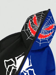 Sweat à capuche multicolore zippé avec impression entièrement personnalisée Sweats à capuche pour femmes de meilleure qualité à vendre Street Wear à prix raisonnable - Product Image 5