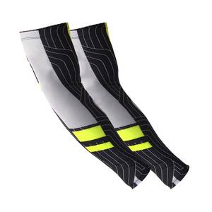 Manga del brazo para exteriores unisex transpirable de talla grande protección solar UV resistente al agua secado rápido impresión personalizada deportes correr ciclismo - Product Image 1