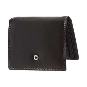 Cartera Simple de estilo Vintage hecha a mano para hombre, billetera de cuero de grano completo Real, billetera de cuero genuino plegable Crazy Horse al por mayor - Product Image 1