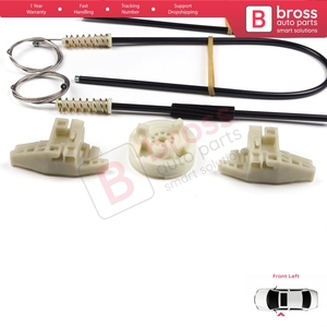 Juego de Reparación de Elevalunas Eléctrico BWR623, Puerta Delantera Izquierda para 206 206+ 1998-2012, 4/5 Puertas, 9221E9 9221G0 - Product Image 5