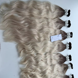 Meilleures ventes Natural Wave Ombre Color Double Drawn 100% Extensions de cheveux humains bruts au Vietnam - Product Image 1