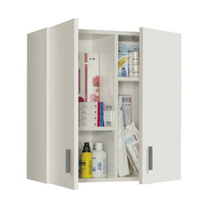 Kit Pensile 2 Ante Multiuso 59x27xh60 Cm Bianco - Product Image 1