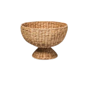 Cuenco de ratán tejido a mano de estilo bohemio Vintage de lujo, cesta redonda de alta calidad para frutas, aperitivos, diseño personalizado - Product Image 2