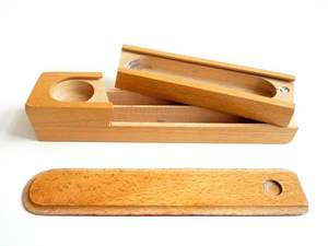 Ensemble de stylos cadeau écologiques de luxe de haute qualité Stylo en bois de bambou fait à la main avec logo gravé personnalisé Boîte en bois Design imprimé - Product Image 6