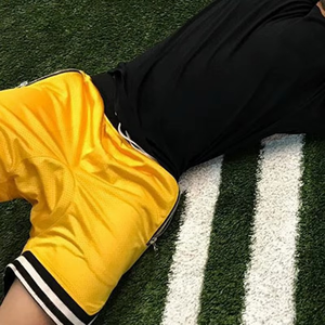 Short de basket-ball respirant pour hommes Gym légère avec poches zippées Short de boxe Short en maille Séchage rapide Pakistan Fabricants - Product Image 4