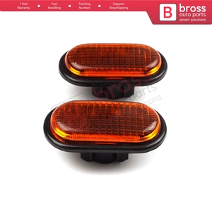 BSP747 2 Piezas Lámpara Indicadora Lateral Ámbar 7700847333 para - Product Image 5