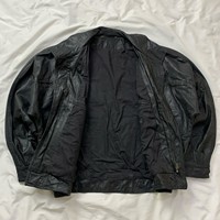 Blouson d'hiver en cuir de vachette fin de qualité supérieure pour homme et femme, fermeture éclair, durable, doux, élégant, coupe-vent, respirant, réversible