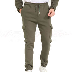 2024 Hot Design of <b>Men</b> 60% Cotton 40% Polyester Tracksuit Two Piece Plain Blanks Matching Jogger Set With Hoodie for Jogging - Product Image 4